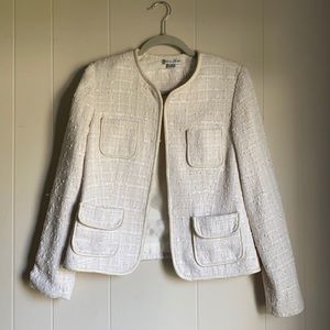 Vintage, Tweed, Pendleton, Cream, Jacket
